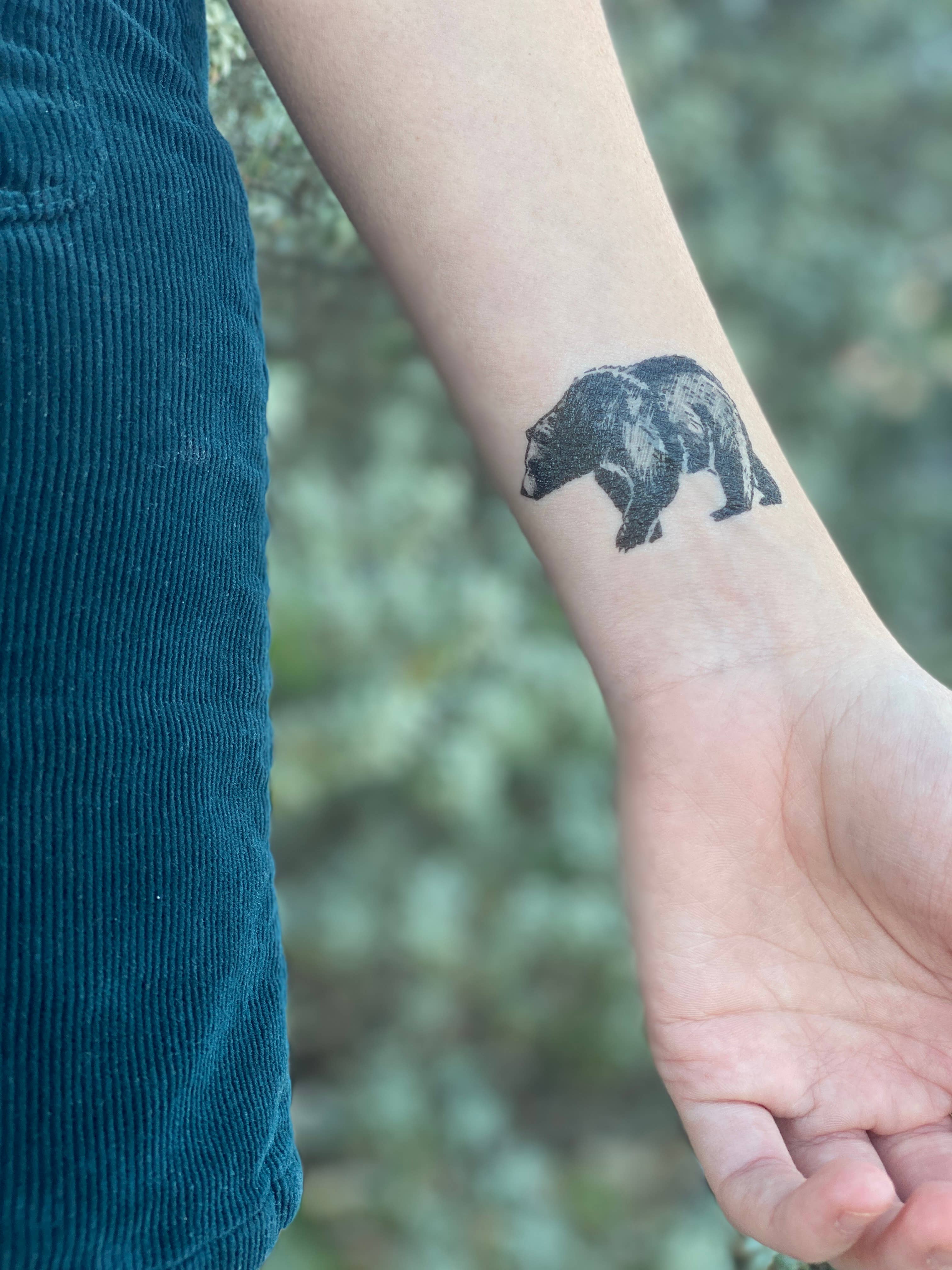 Forest Forage Temporary Tattoo: 2-Pack