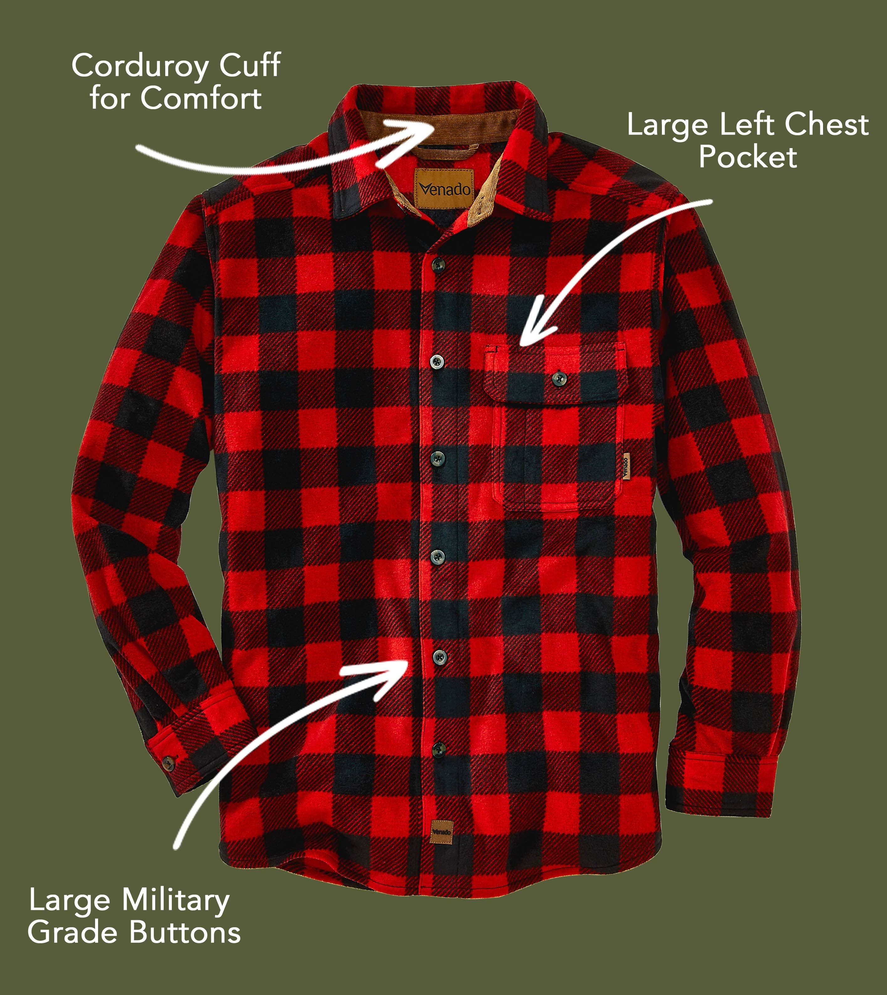 Bonfire Fleece Shirt