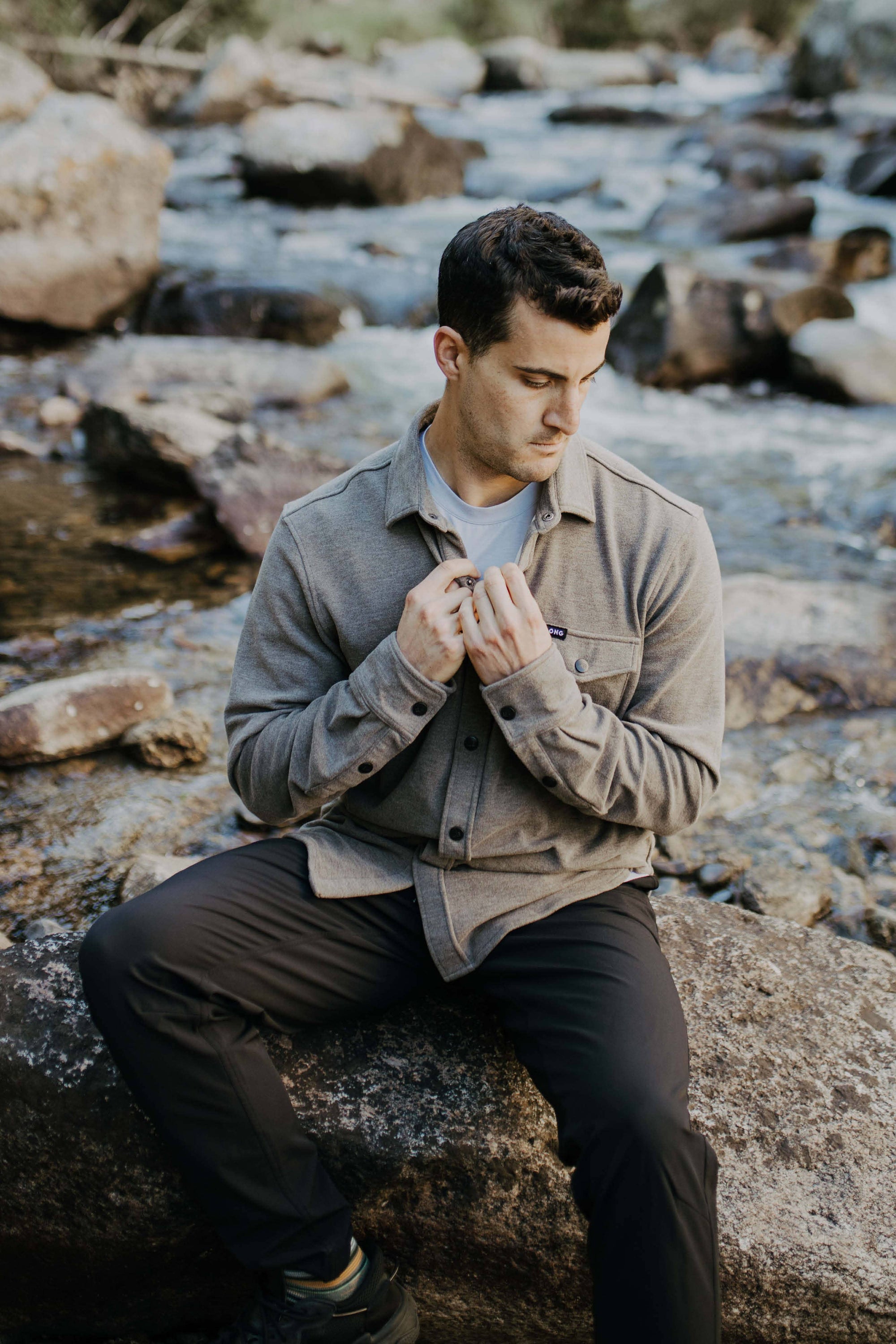Sherman Fleece Button Up