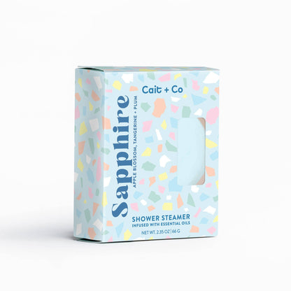 Gem Shower Steamer - Sapphire