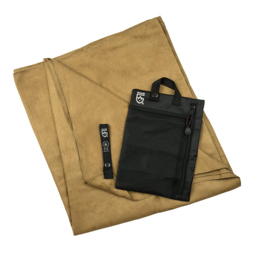 Quick Dry Microfiber Towel - With Extra Zippered Pocket