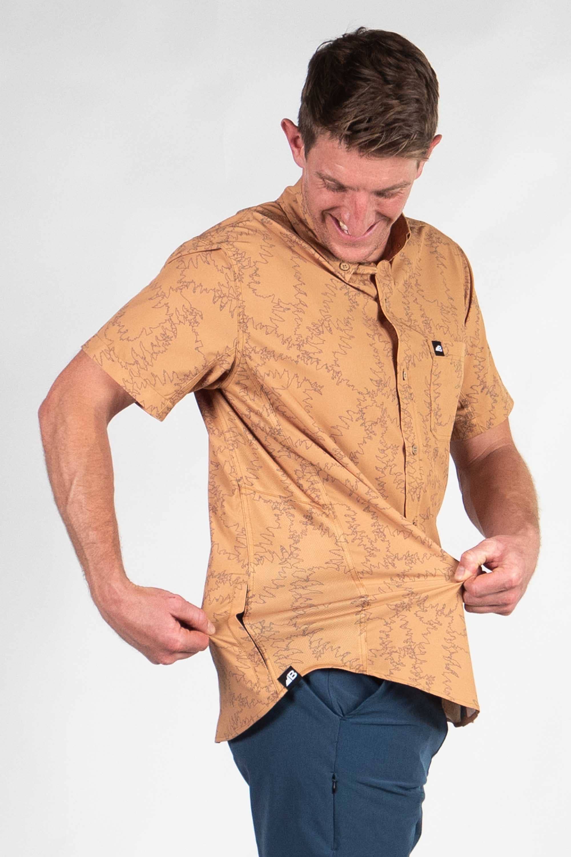 Vista Stretch Button Down
