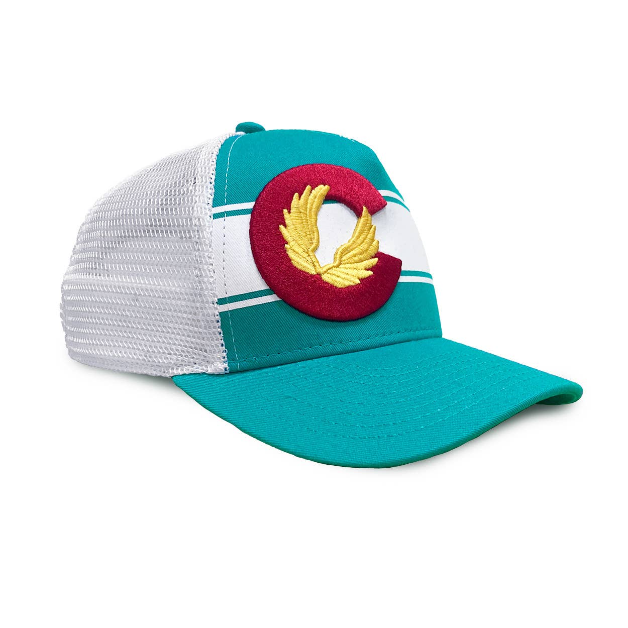 KIDS Colorado Flag Hat - Teal