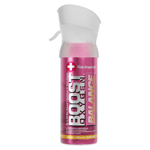 Boost Oxygen Supplemental Oxygen Pocket Size (3L) Balance: Pink Grapefruit
