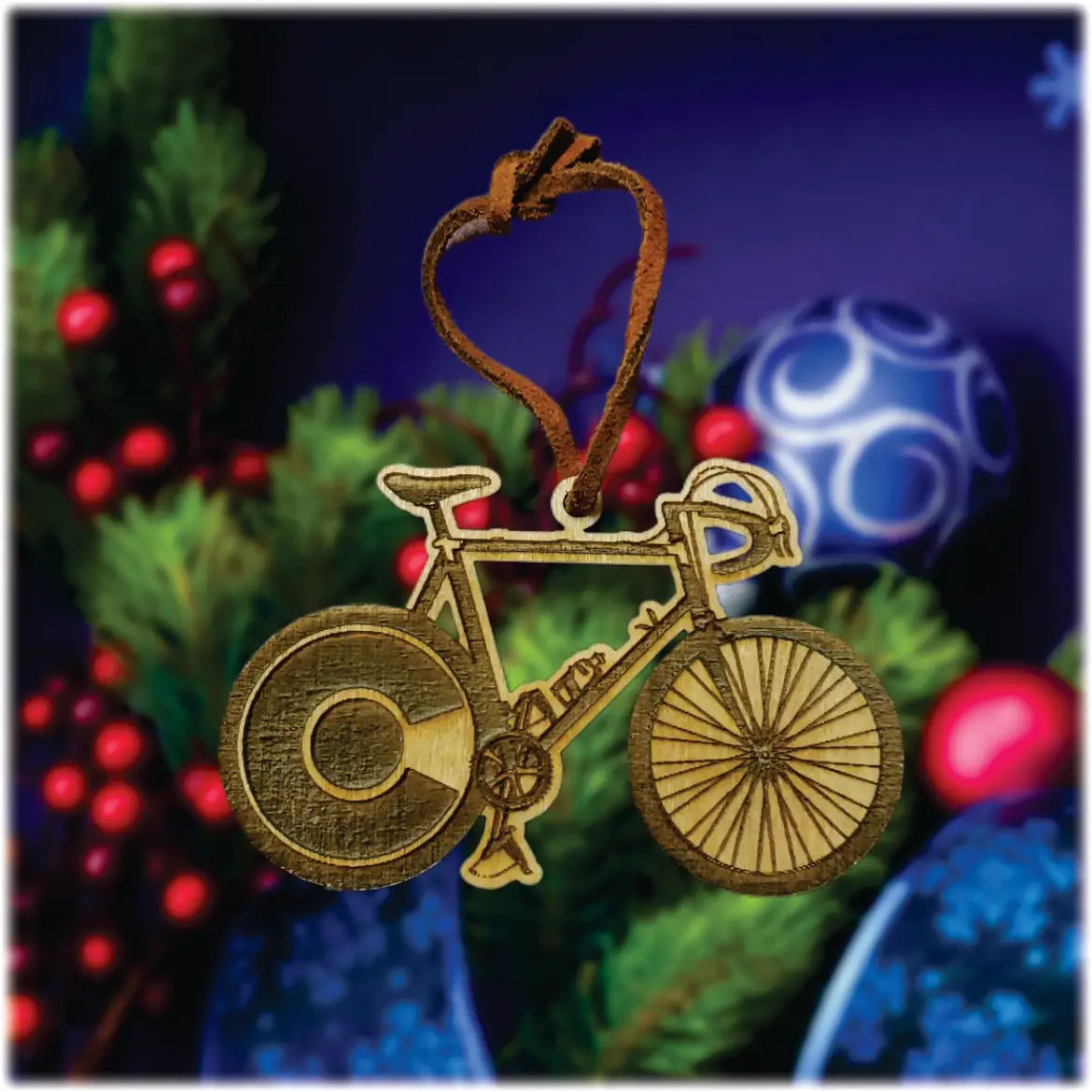 Hand-painted Birch Ornaments