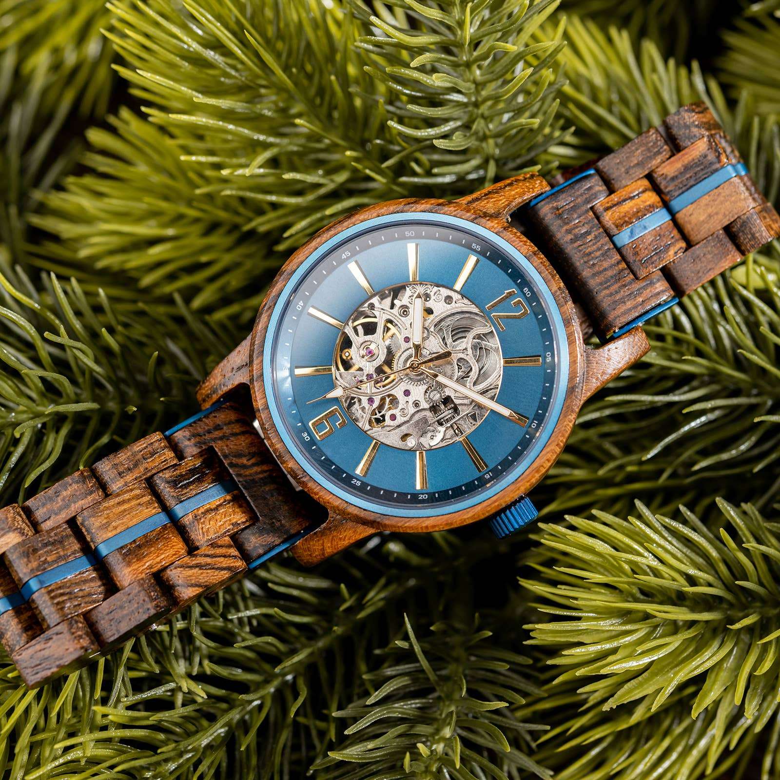 Wooden Element Blueprint Watch