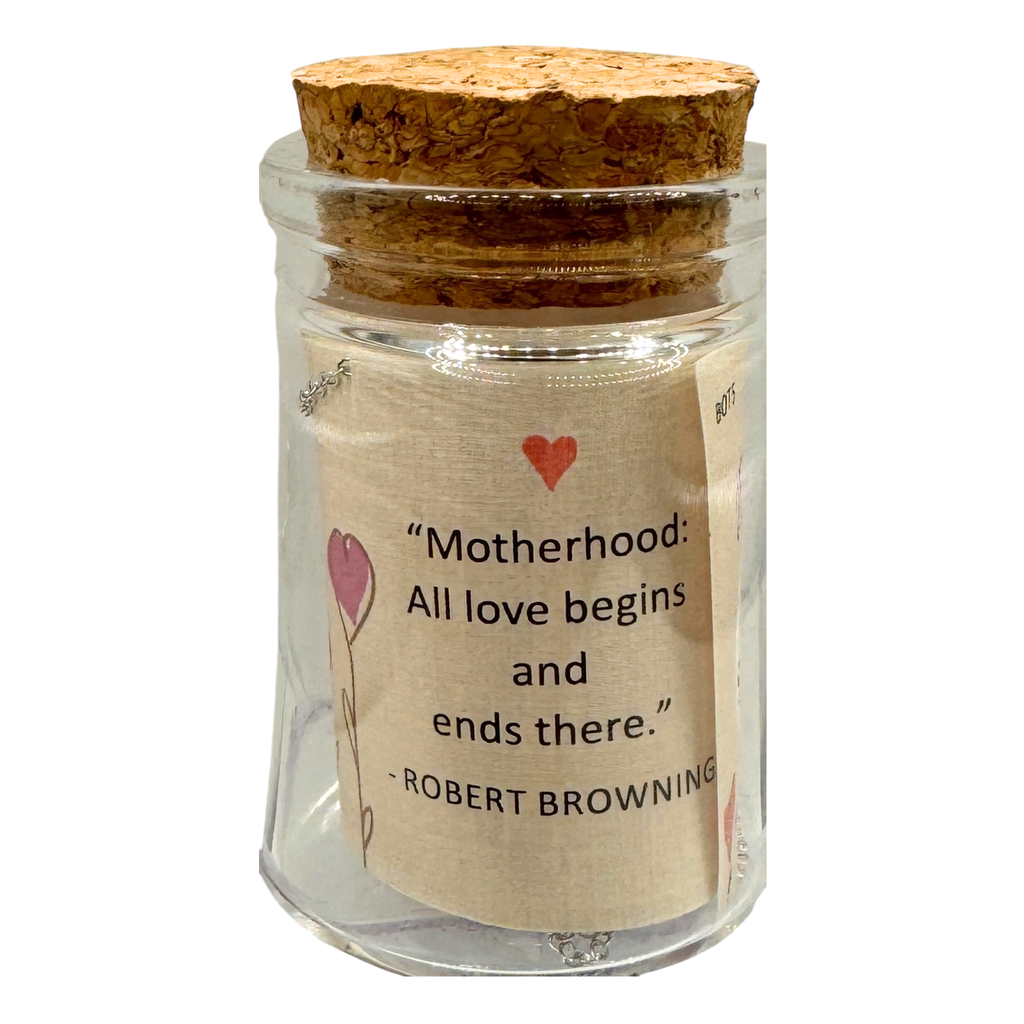 Sterling Silver Open Heart Necklace