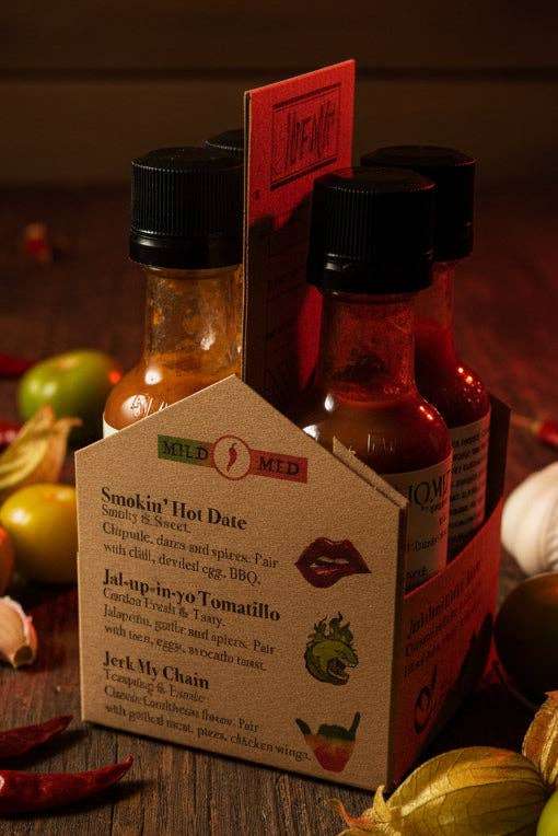 Cooper's Small Batch Hot Sauce Cooper's Small Batch Hot Sauce 6 pack Sampler