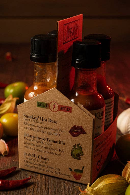 Cooper's Small Batch Hot Sauce 6 pack Sampler