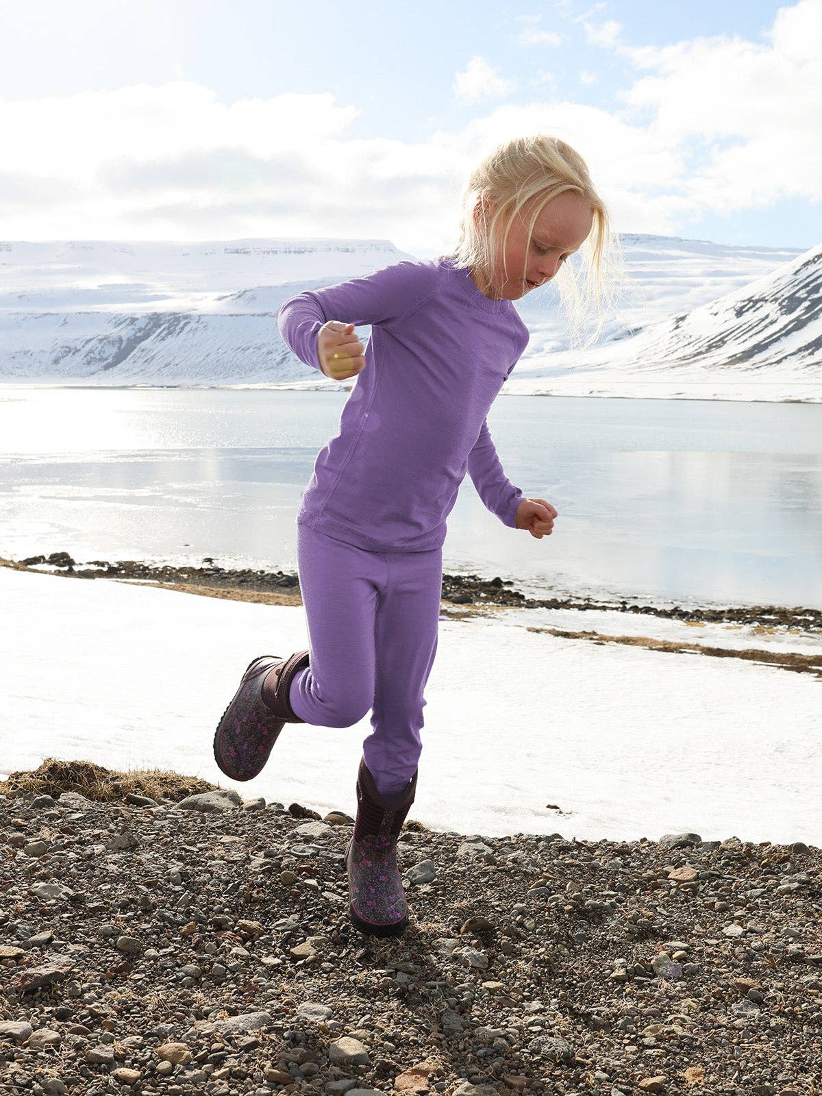 Kids Merino Baselayer Long Sleeve