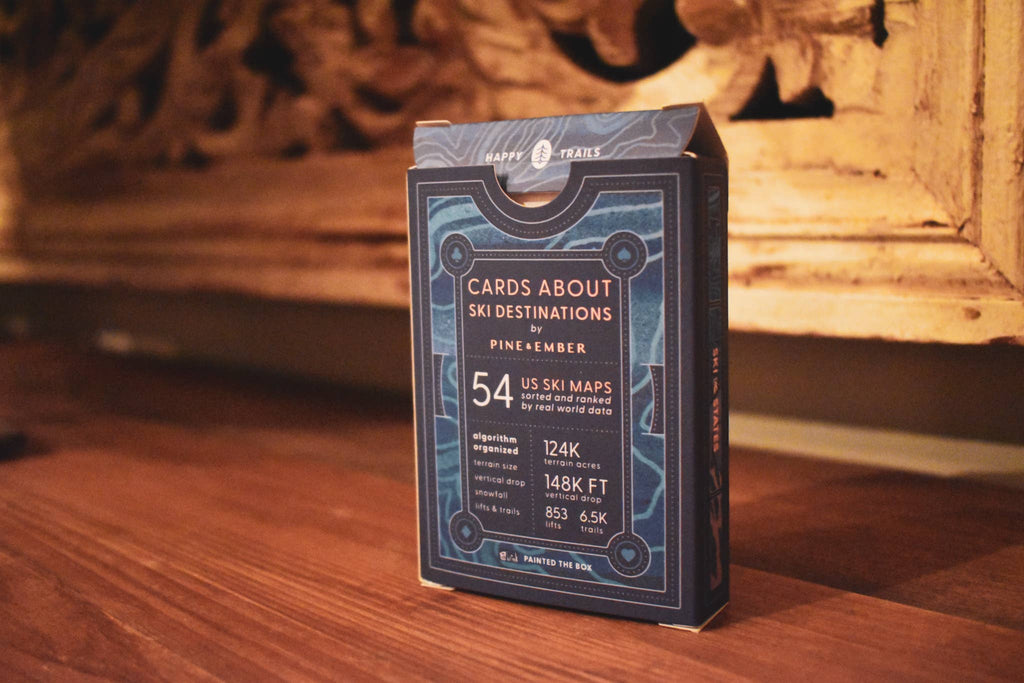 Ski the States – Bucket List • Playing Cards