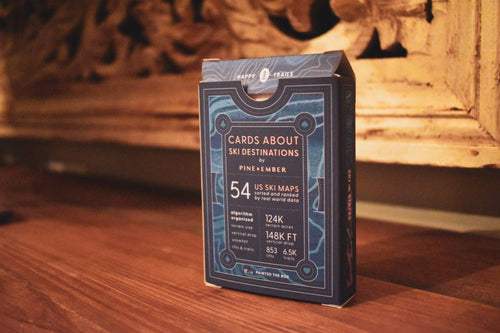 Ski the States – Bucket List • Playing Cards