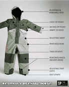 Keep the Littles Wild Kids Snow Suit