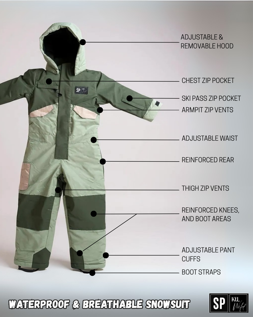Kids Snow Suit