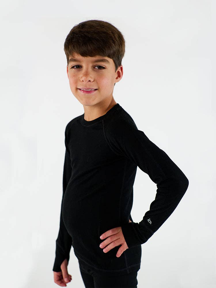 Kids Merino Baselayer Long Sleeve