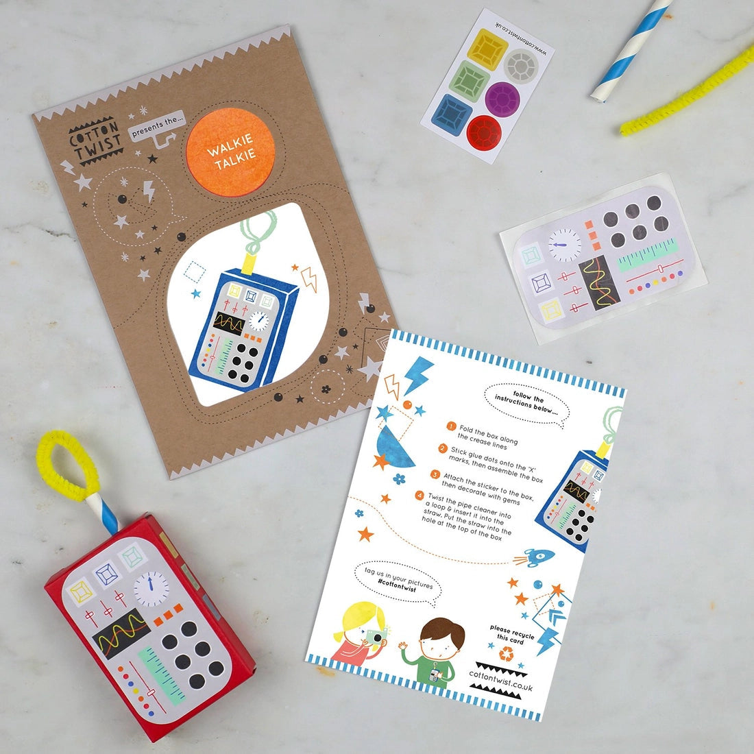 Make Your Own Kit Walkie Talkie