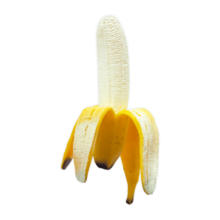 Novelty Brands Fun Doh Squishy Banana Stress Relief Toy