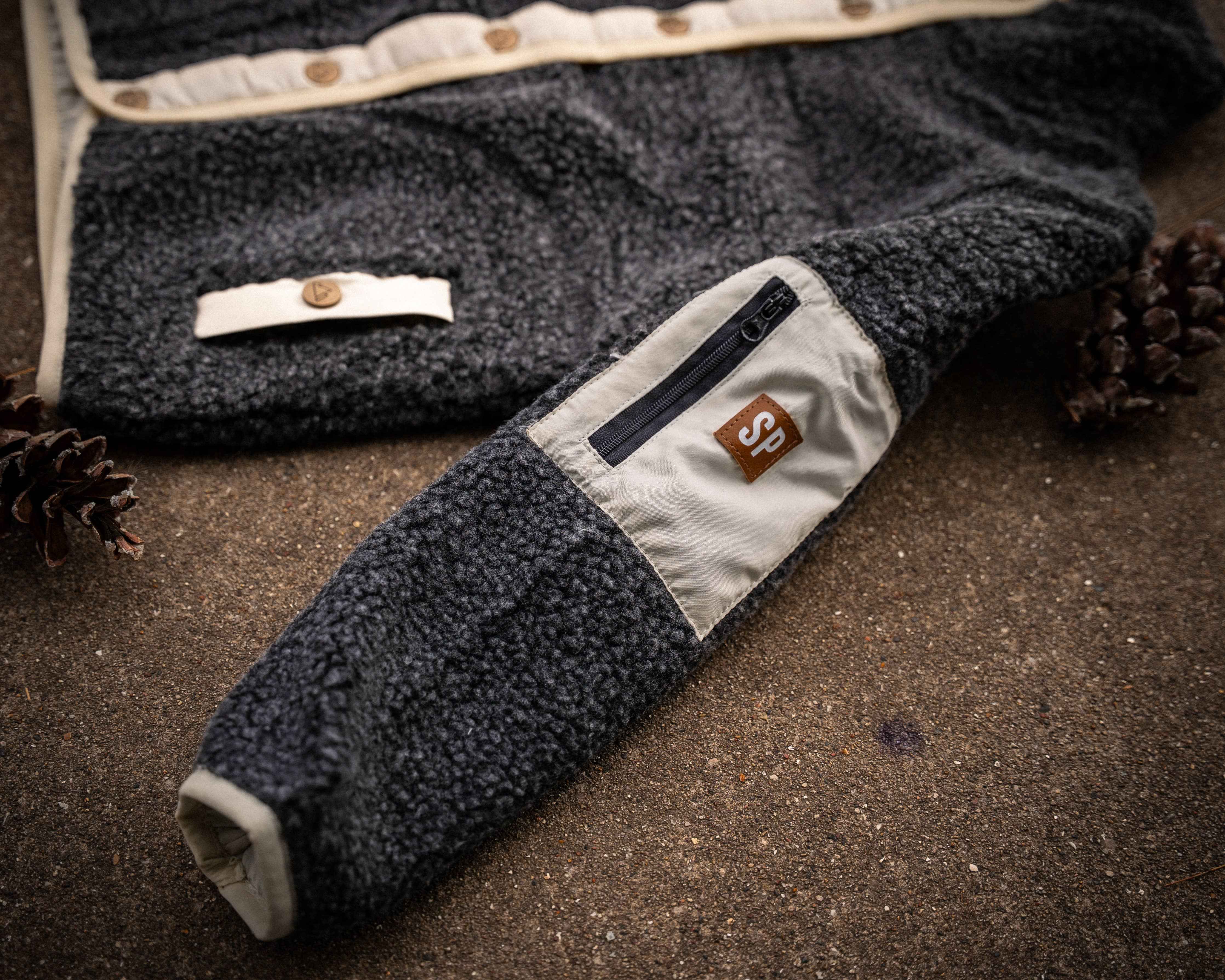 Sand and Peak The Glacier Sherpa Jacket