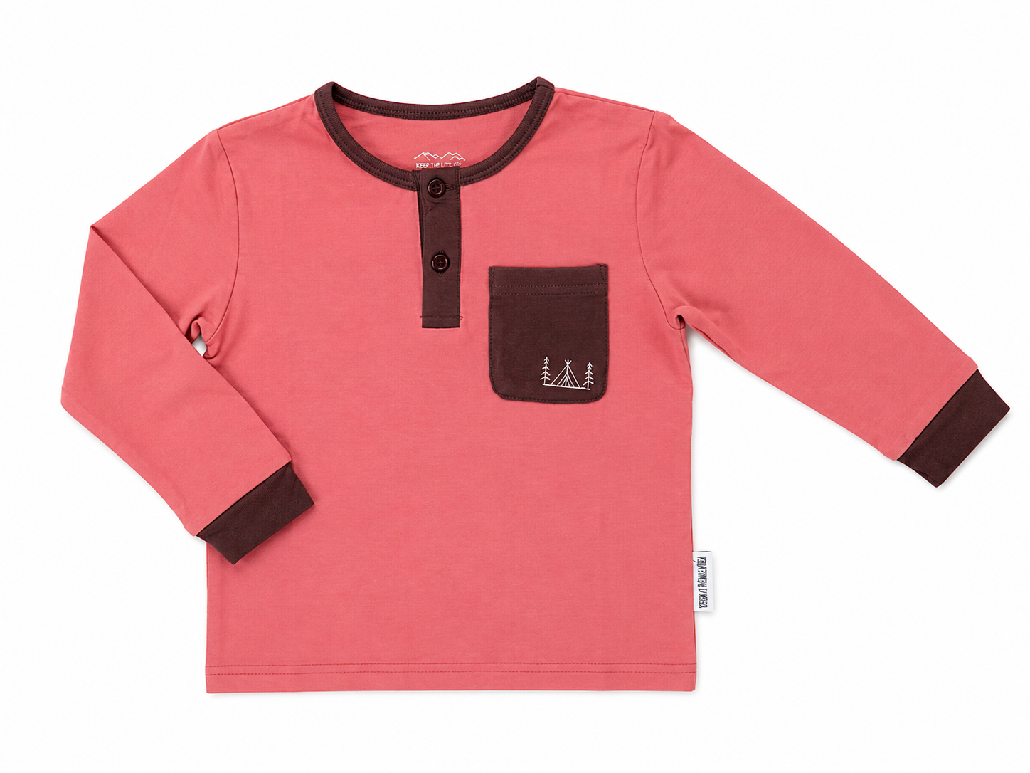 Mountain Henley Mauve