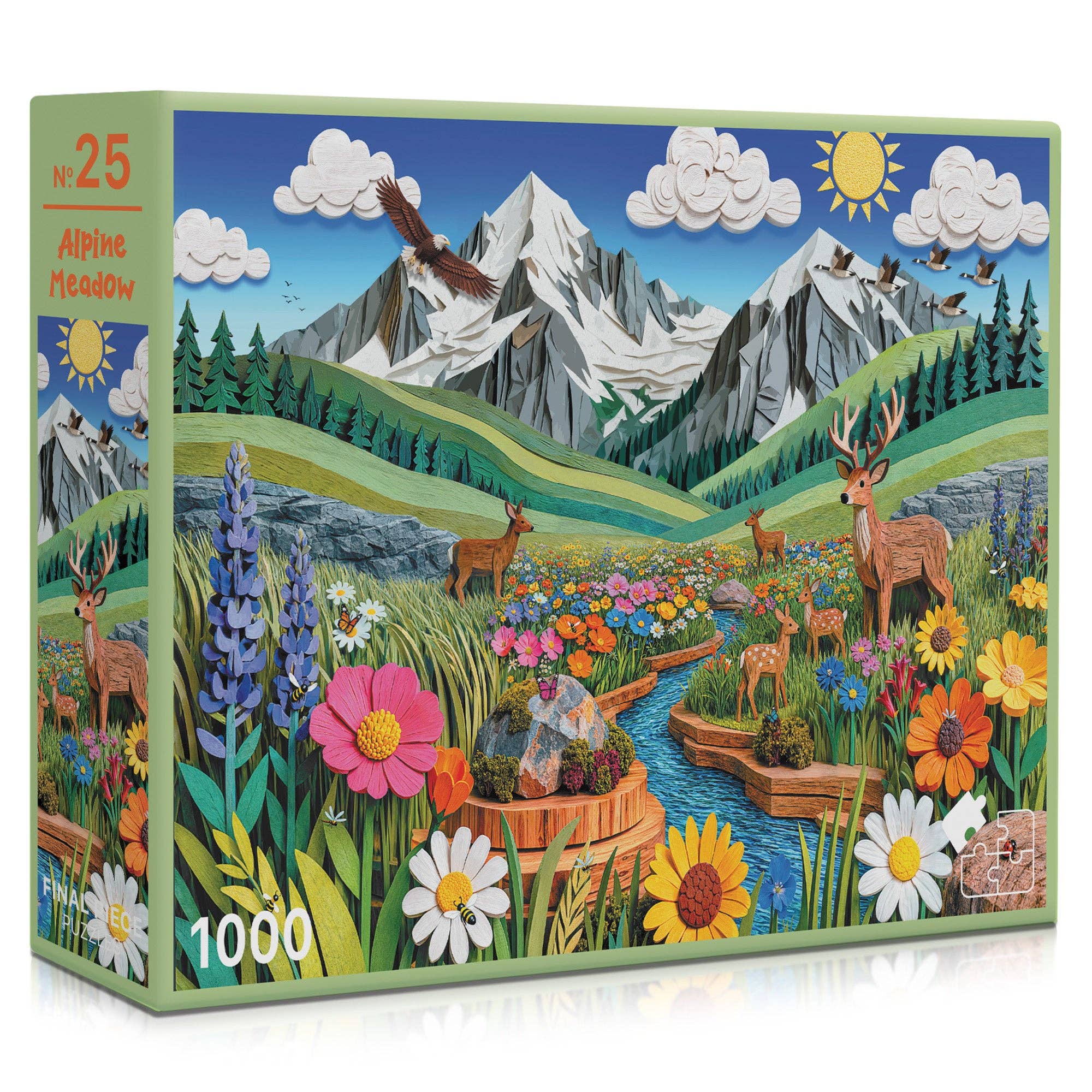 Final Piece Puzzles No. 25 - Alpine Meadow