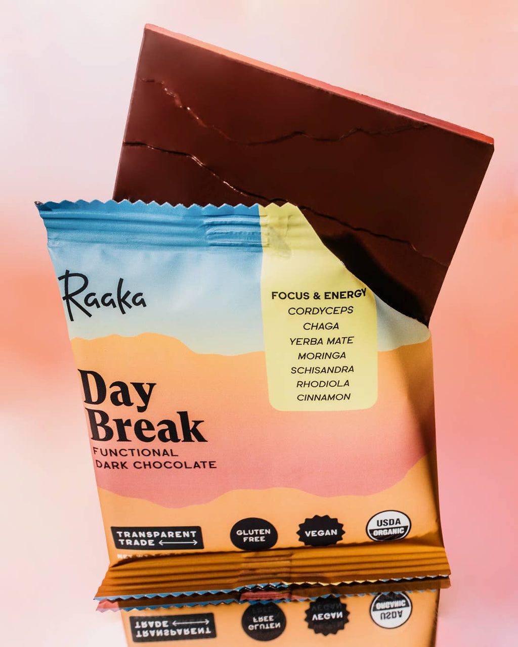 Day Break Functional Dark Chocolate Bar