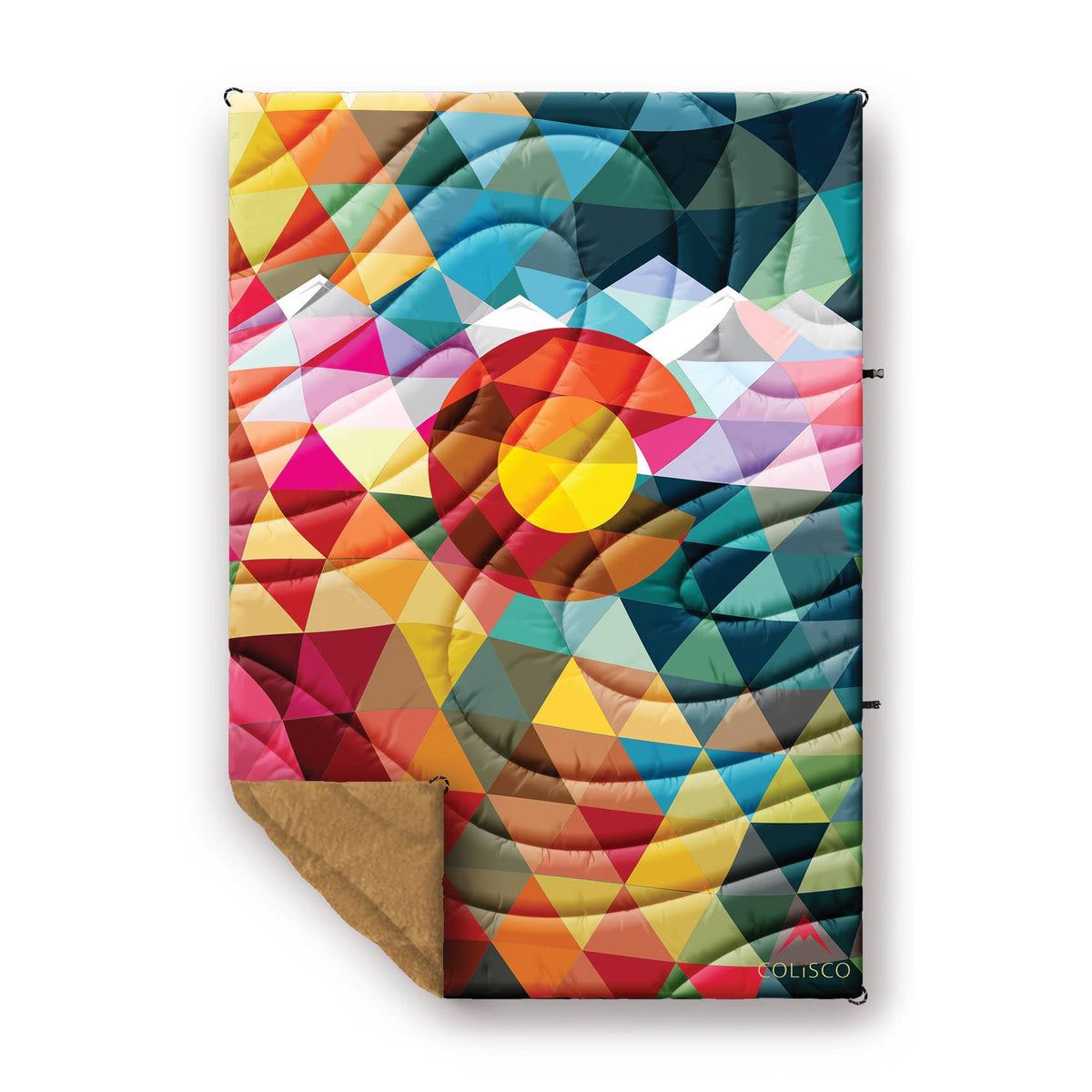 Colisco Eco-Performance Blanket Large (52’’ x 75’’) Colorado Triangles