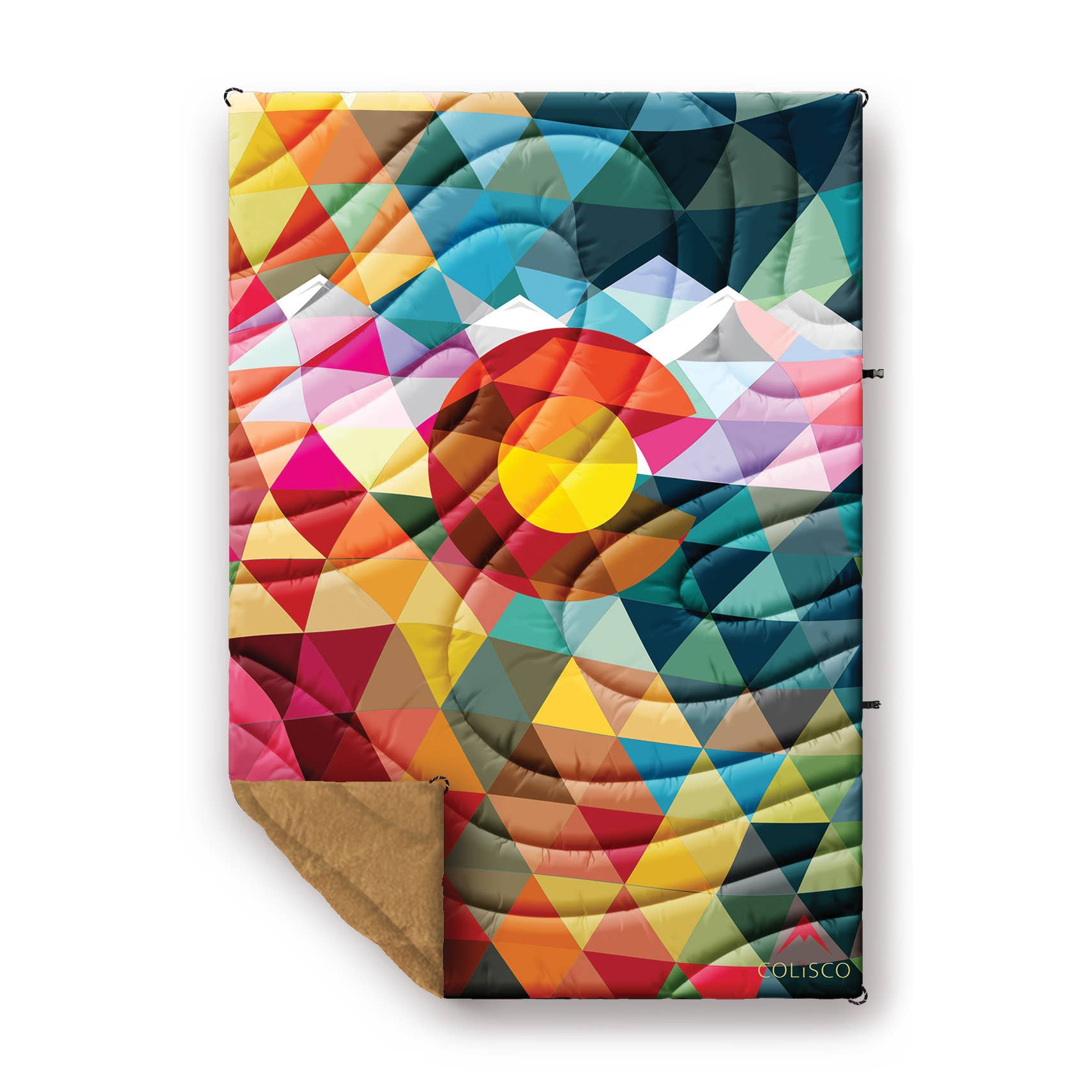 Eco-Performance Blanket Large (52’’ x 75’’) Colorado Triangles