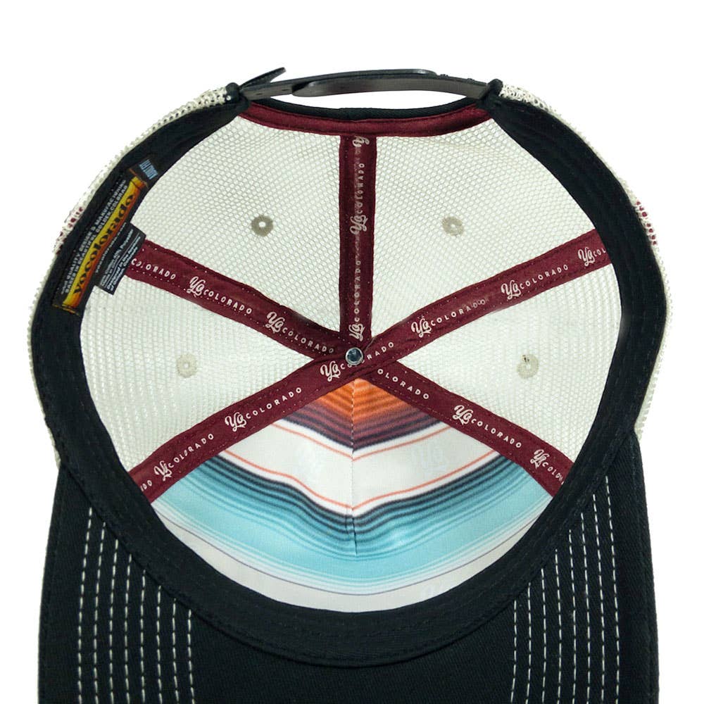 Trucker Hat - Monochromatic Grey - Black