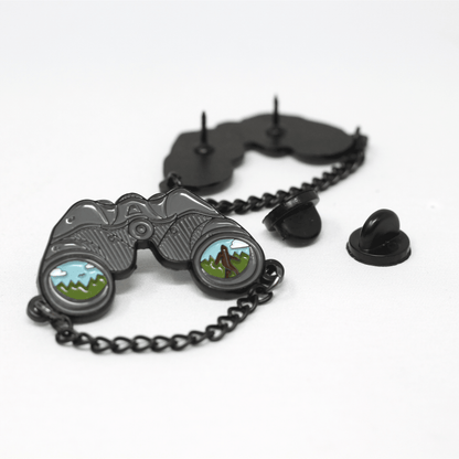 Binocular with Sasquatch Merit Pin