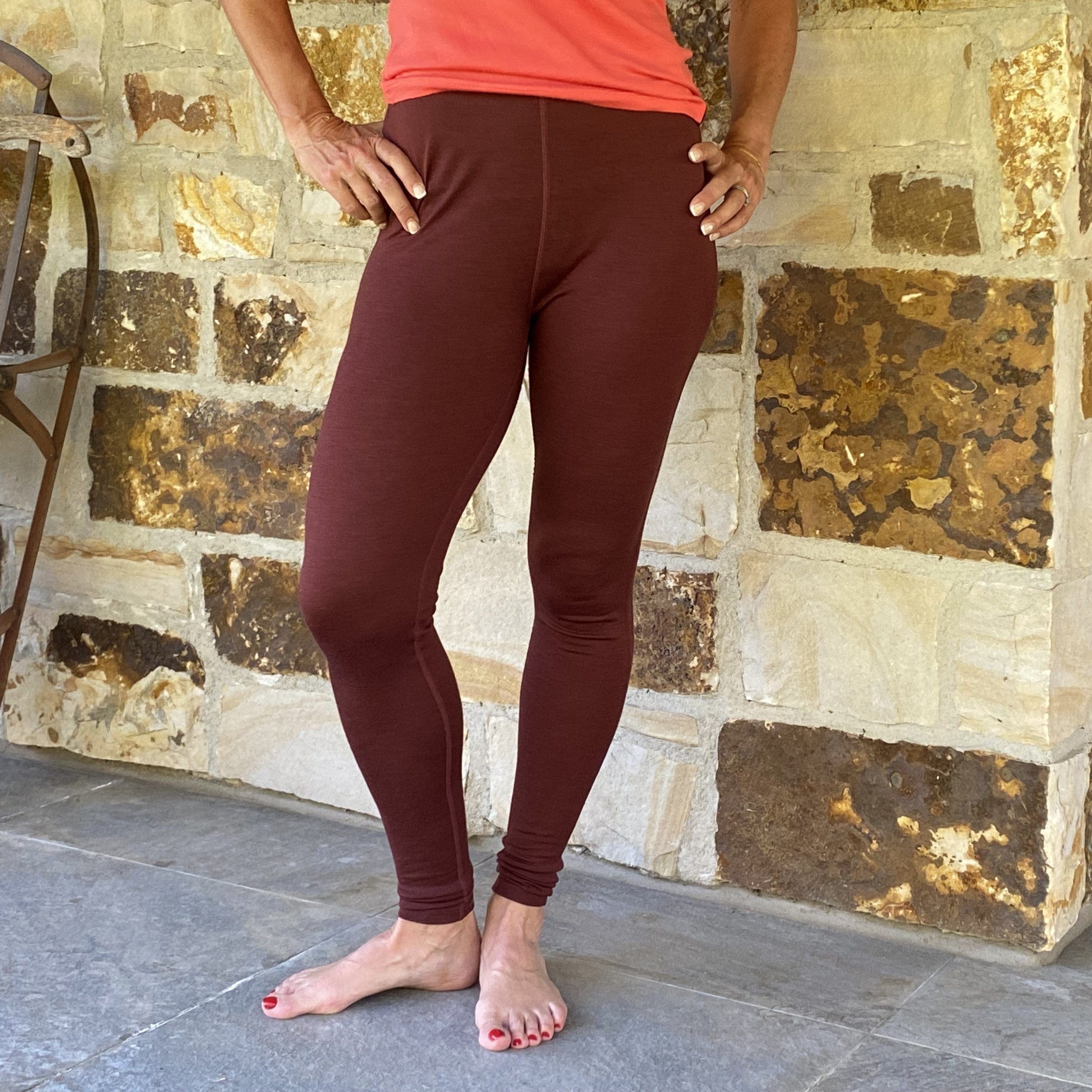 Merino Leggings Auburn Relaxed