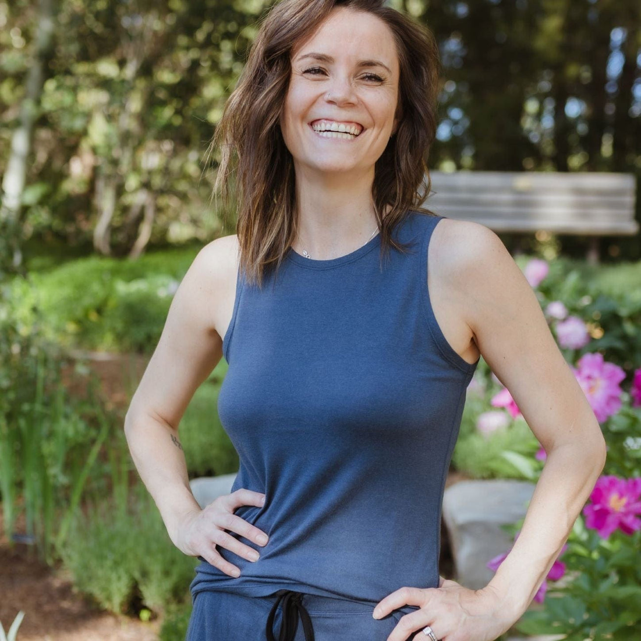 Essential Tank Indigo