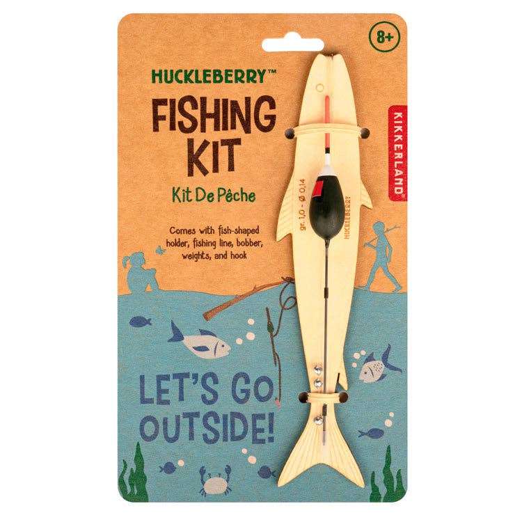 Kikkerland Design Inc HUCKLEBERRY FISHING KIT
