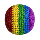 Novelty Brands Extreme Retro Hand-Knitted Kick Pouch Footbag