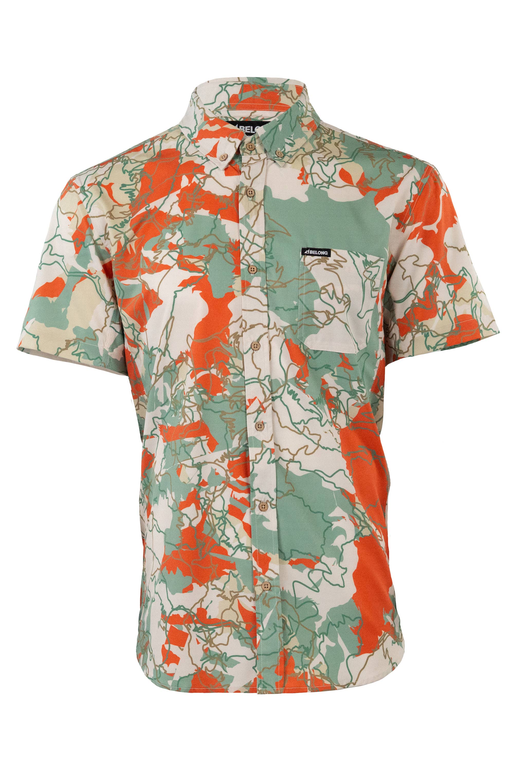 Vista Stretch Button Down