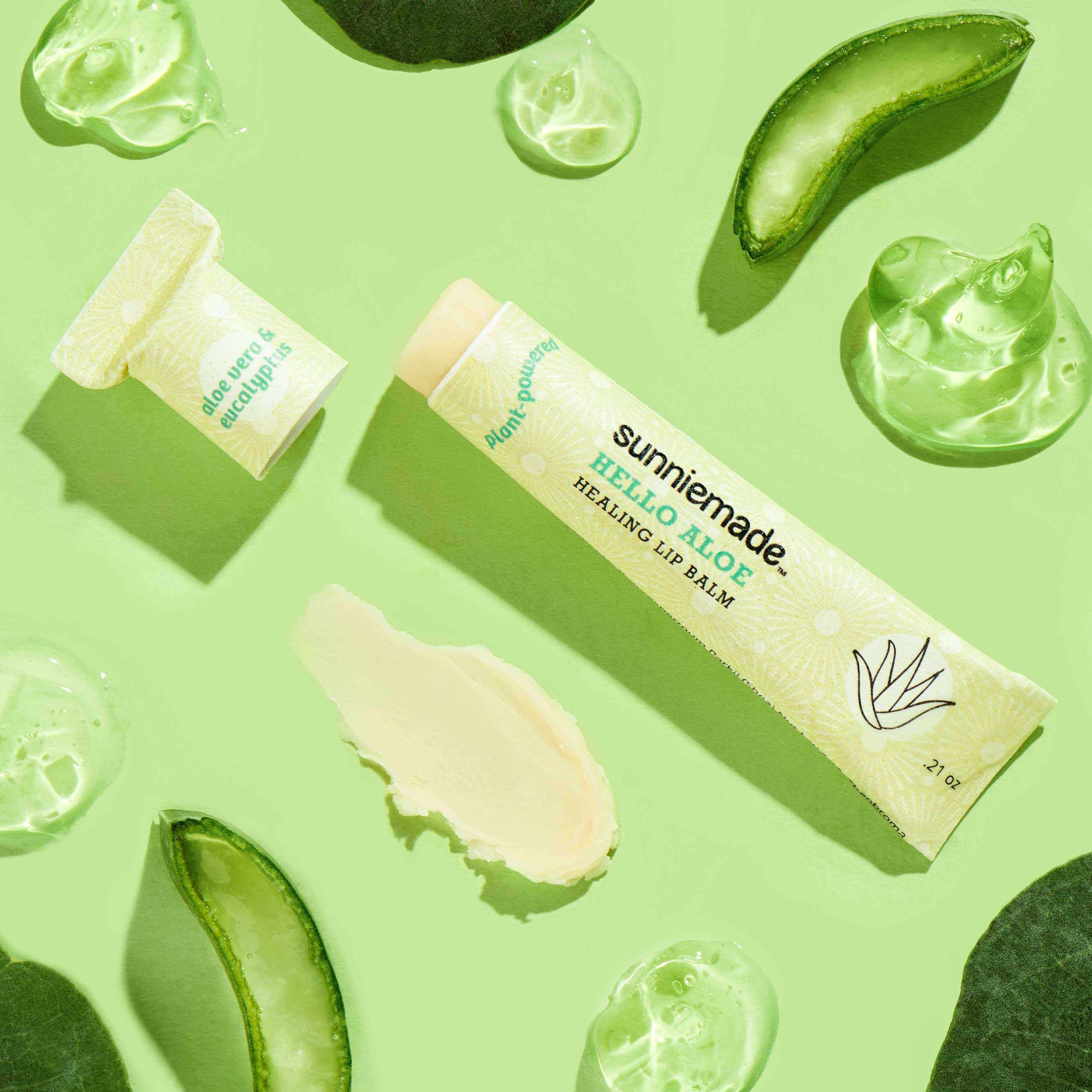 Sunniemade Hello Aloe Healing Lip Balm