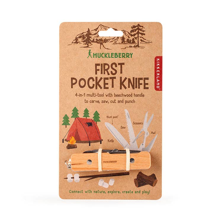 Kikkerland Design Inc HUCKLEBERRY POCKET KNIFE