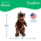 The Petting Zoo 20" Plush Animal Backpack