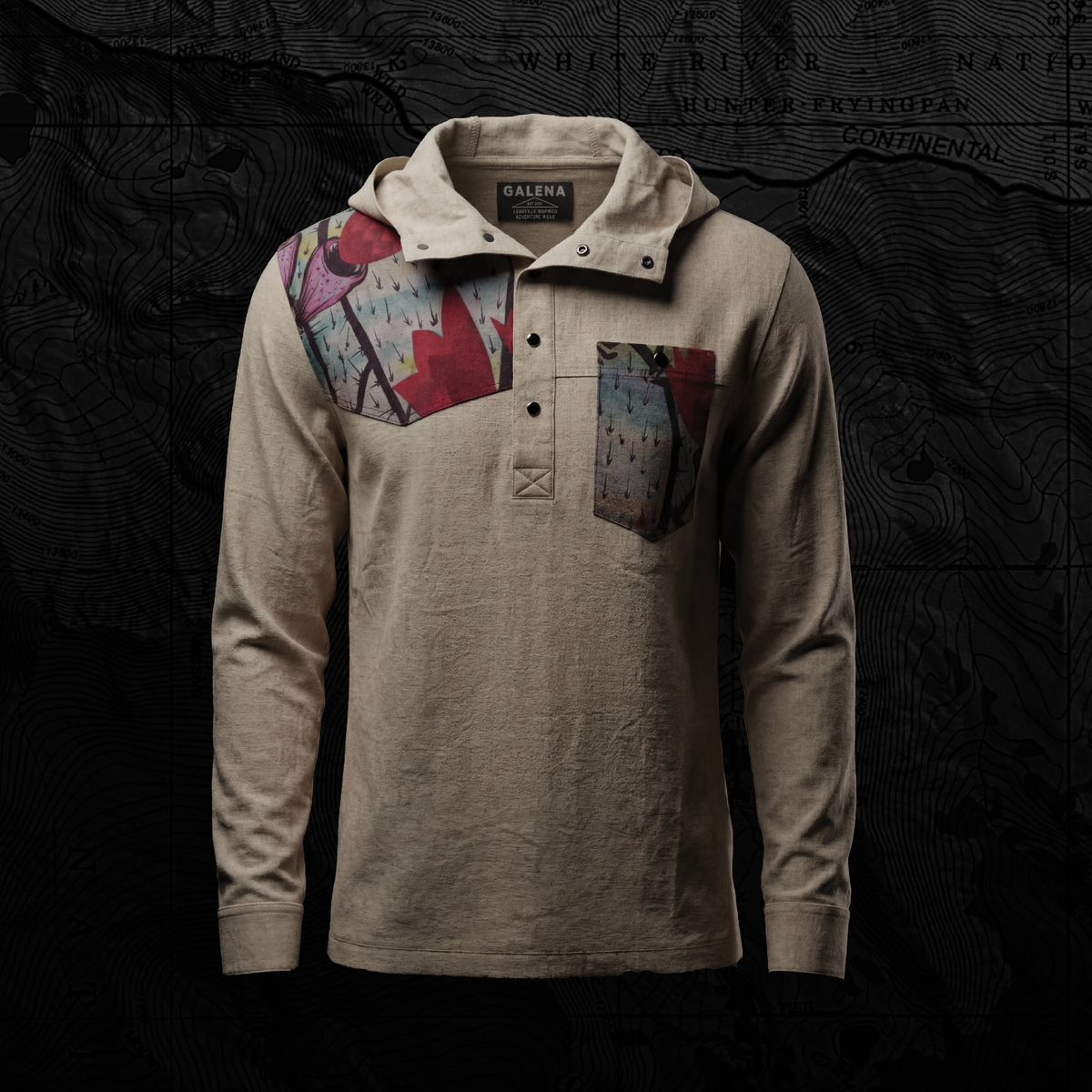 Low Tide Stretch Linen Sun Shirt
