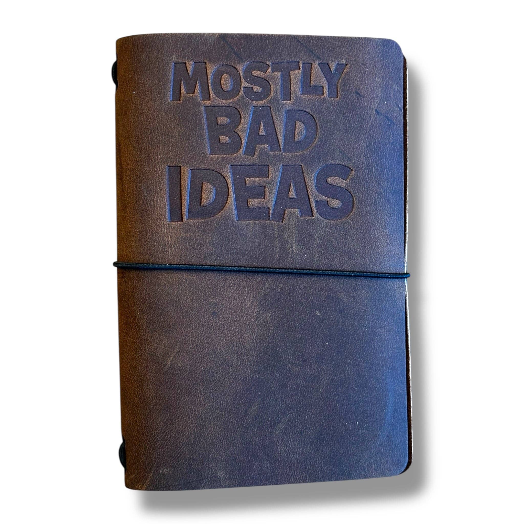 Leather Journal - Mostly Bad Ideas