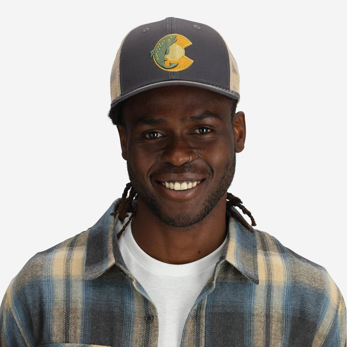 YoColorado Colorado Twilight Trout Trucker Hat