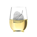 Aspen Leaf Stemless Wine Glass