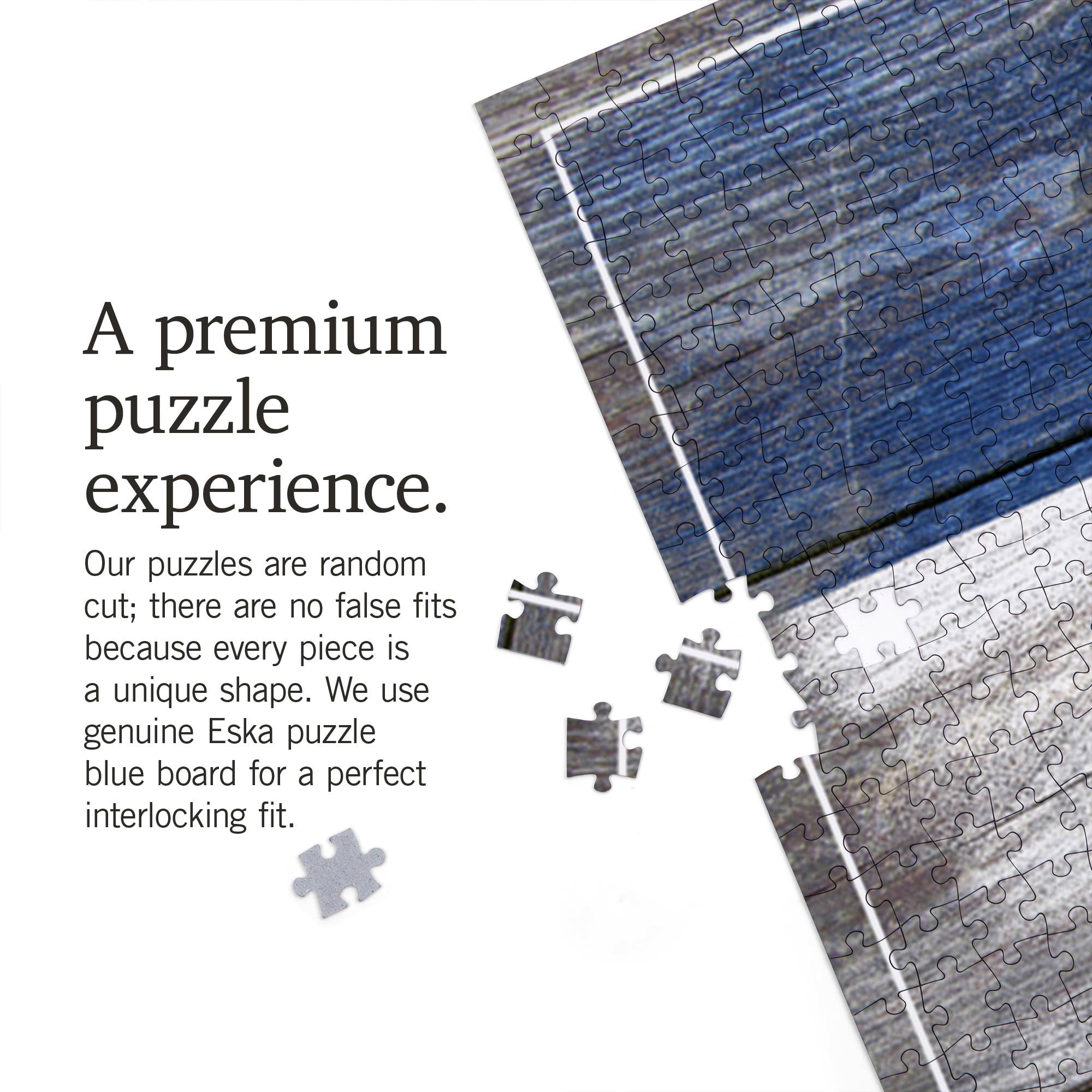 1000 PIECE PUZZLE Rustic Colorado State Flag