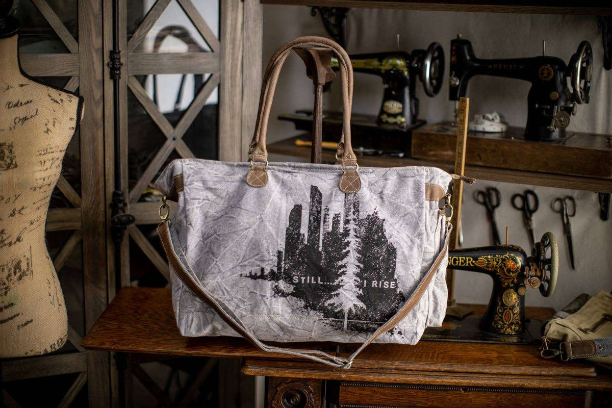 TAKENYA Still I Rise Recycled Canvas Weekender