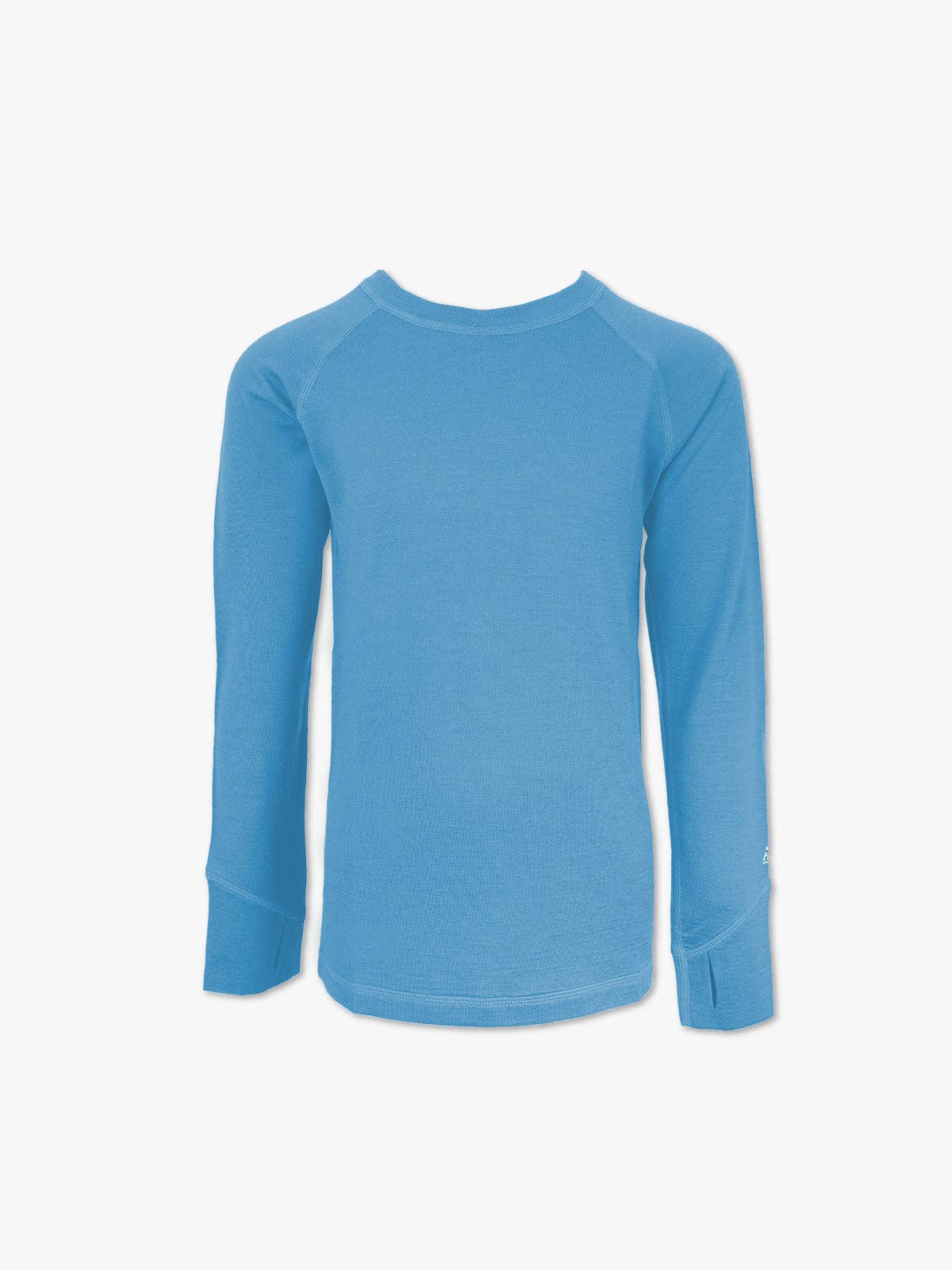 Kids Merino Baselayer Long Sleeve blue sky