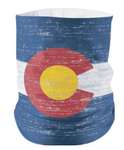 Mountain and Company Versatile Head Gaiter (Necker, Buff) with Pocket Colorado Flag