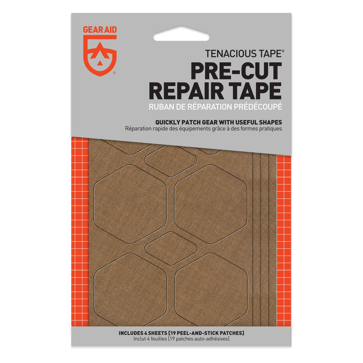 GEAR AID Tenacious Tape Pre-Cut Repair Tape
