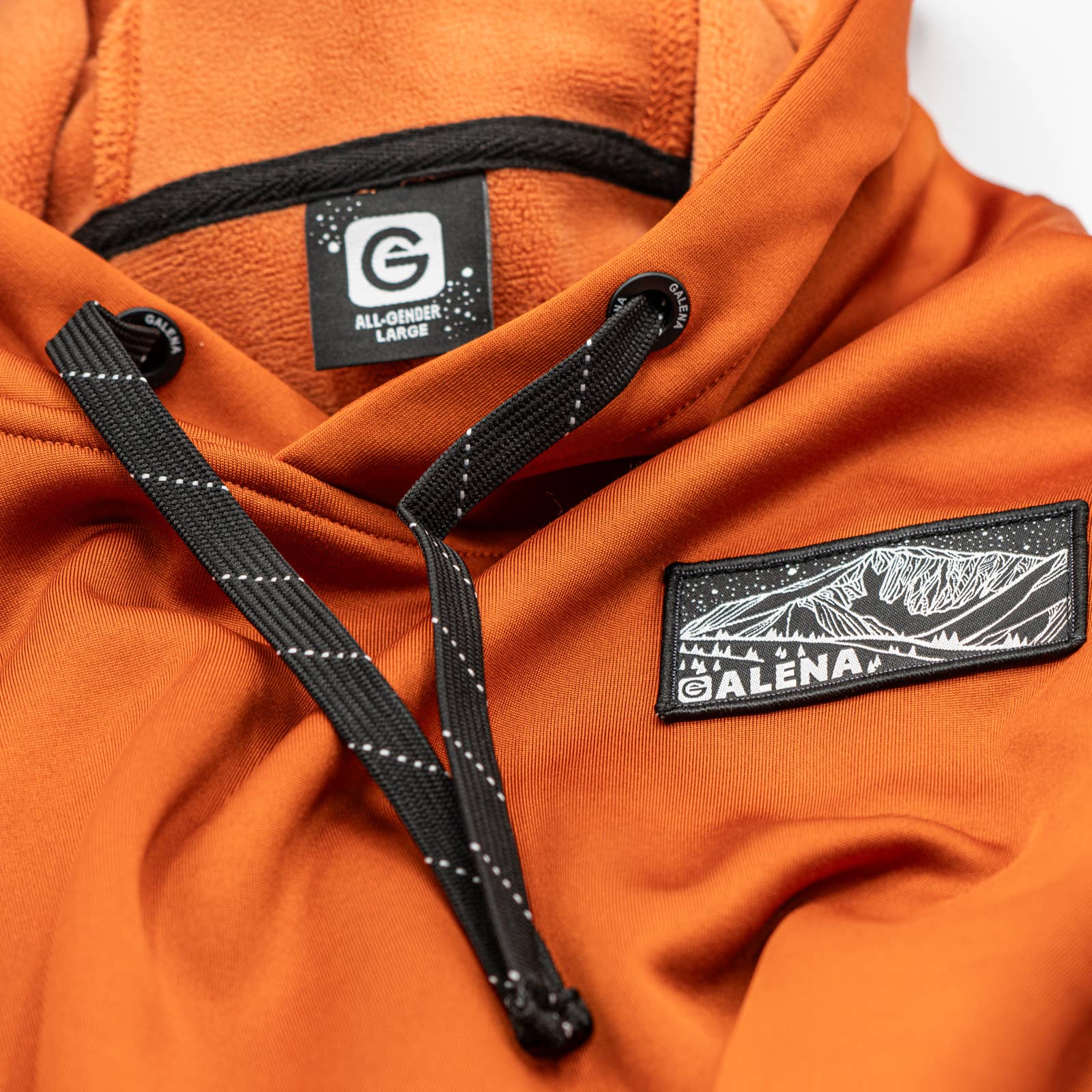 Tenmile Tech Hoodie Rust Orange