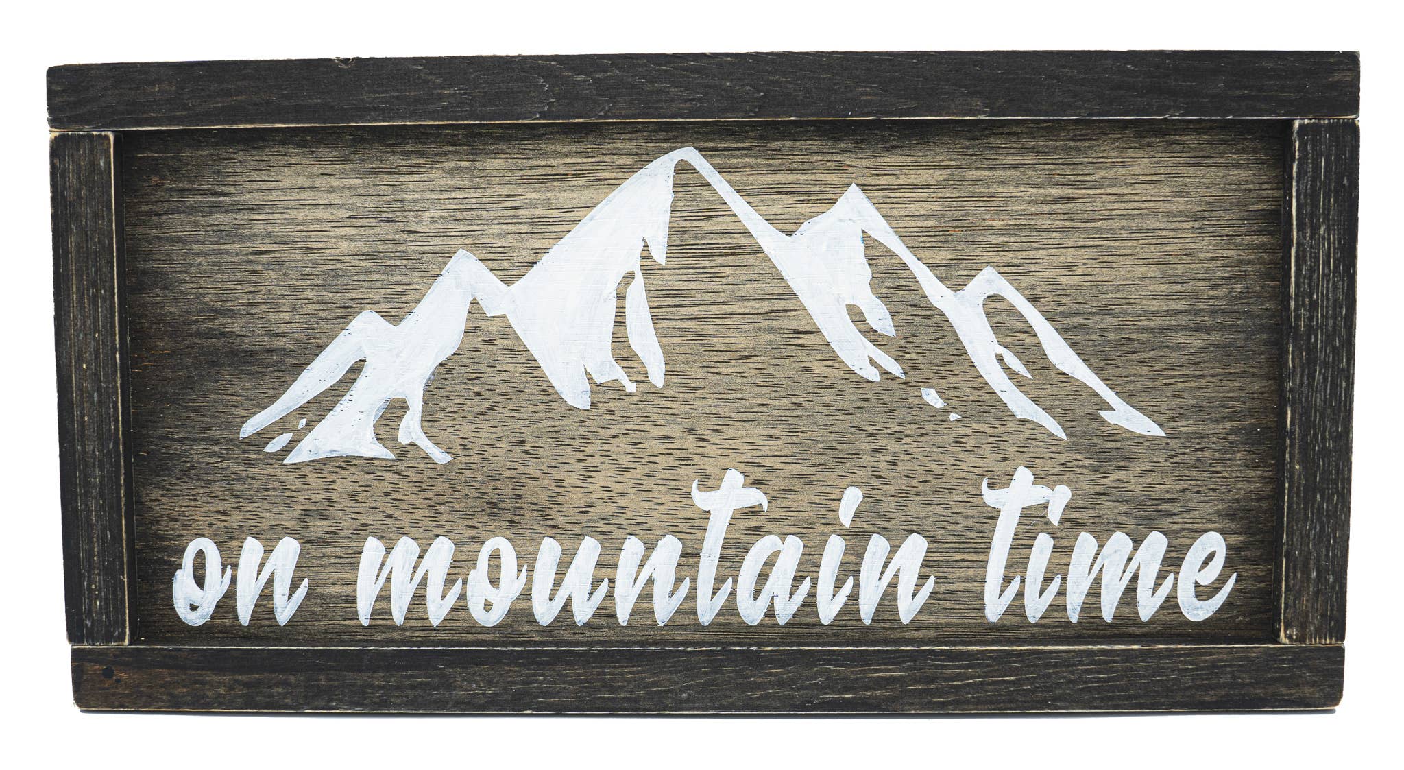 On Mountain Time Sign