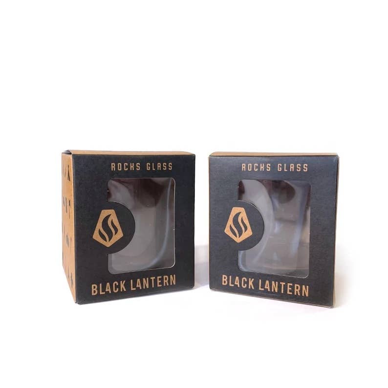 Mountains and Clouds Whiskey Glasses