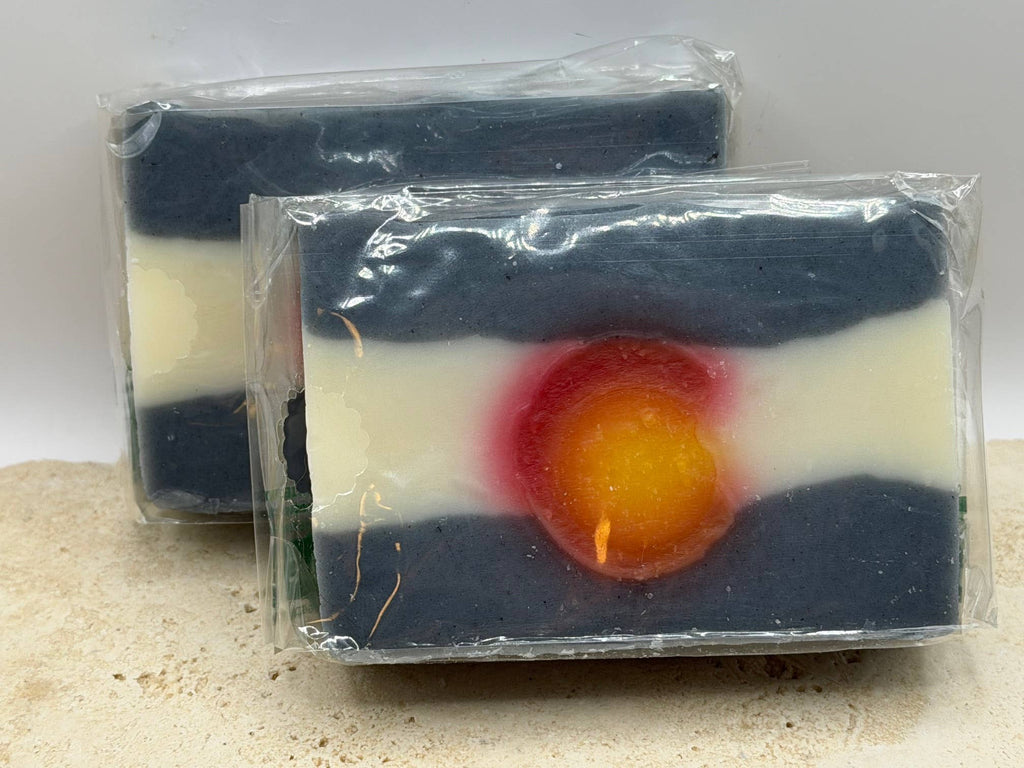 Colorado Flag - All-Natural Tallow-Based Soap Bar